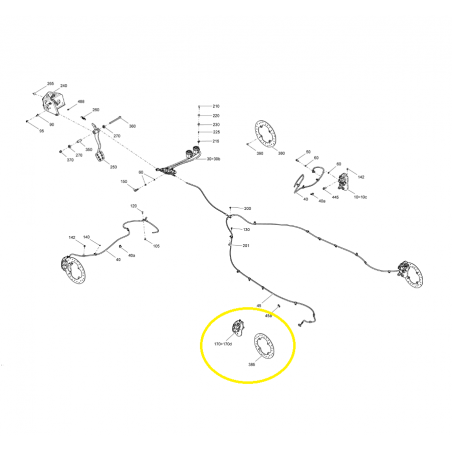 PASTILHAS TRAVÃO TRAS ESQ. 715900386