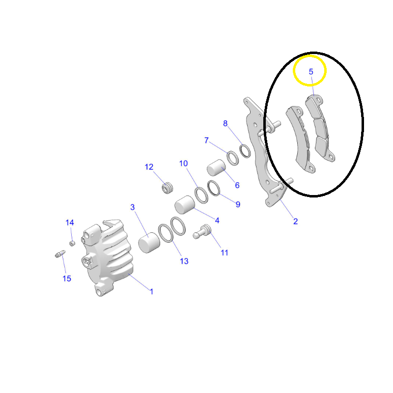 BRM Portugal - Pastilhas de travão Polaris