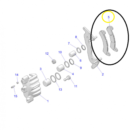 BRM Portugal - Pastilhas de travão Polaris