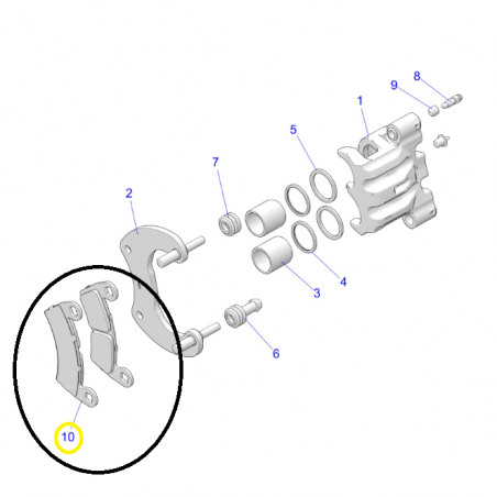 BRM Portugal - Pastilhas de travão Polaris