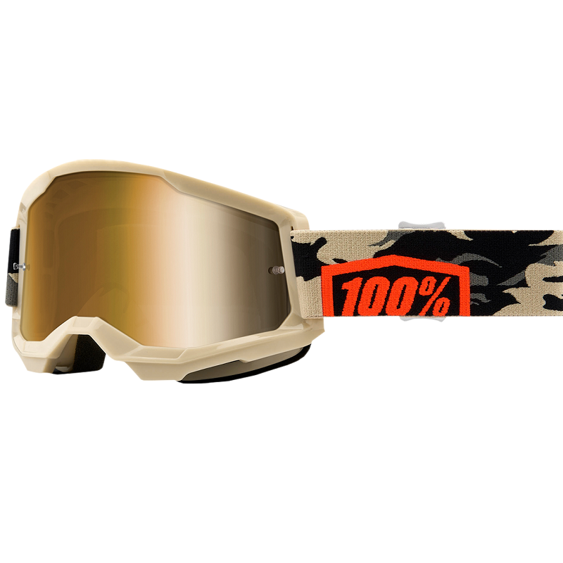 BRM Portugal Óculos 100% Strata 2 Combat - Lente Espelhada