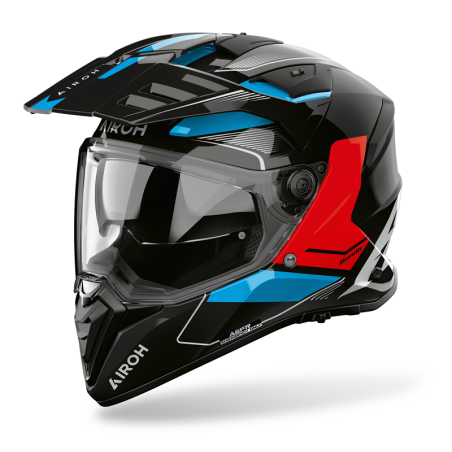 BRM Portugal - CAPACETE AIROH BANDIT TUNE AZUL VERMELHO